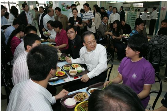 温总理访清华大学