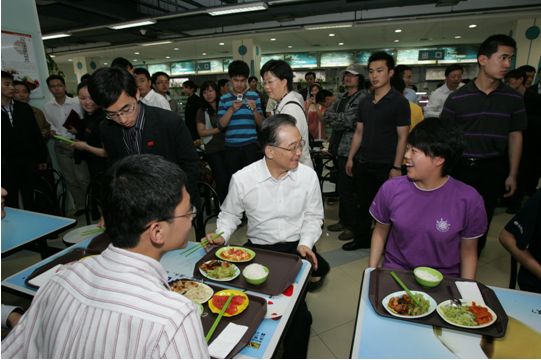 温总理访清华大学